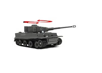 2 VS Mini Remote Control Electric RC Laser Tag Battle Tanks