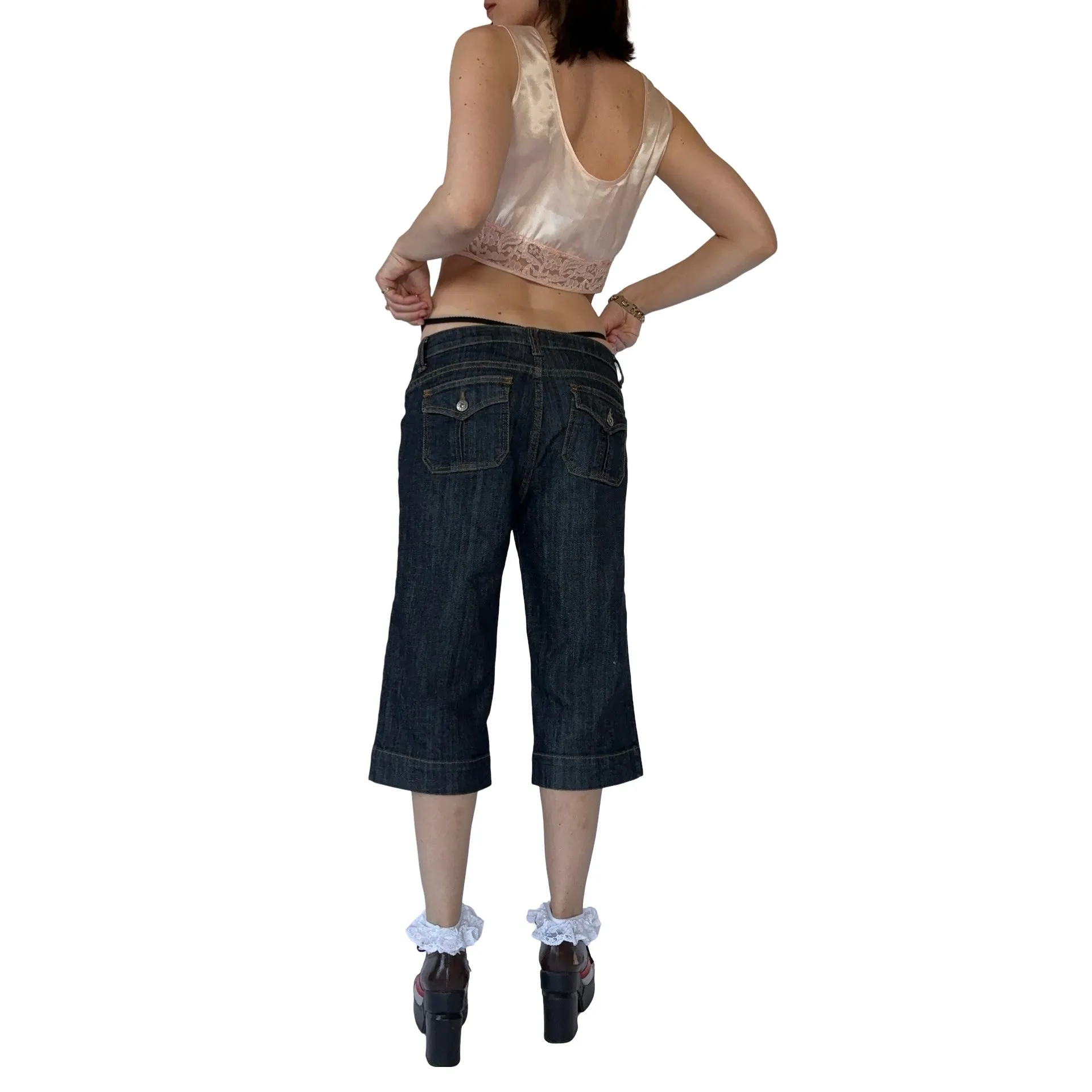 2000s Denim Capris (S)