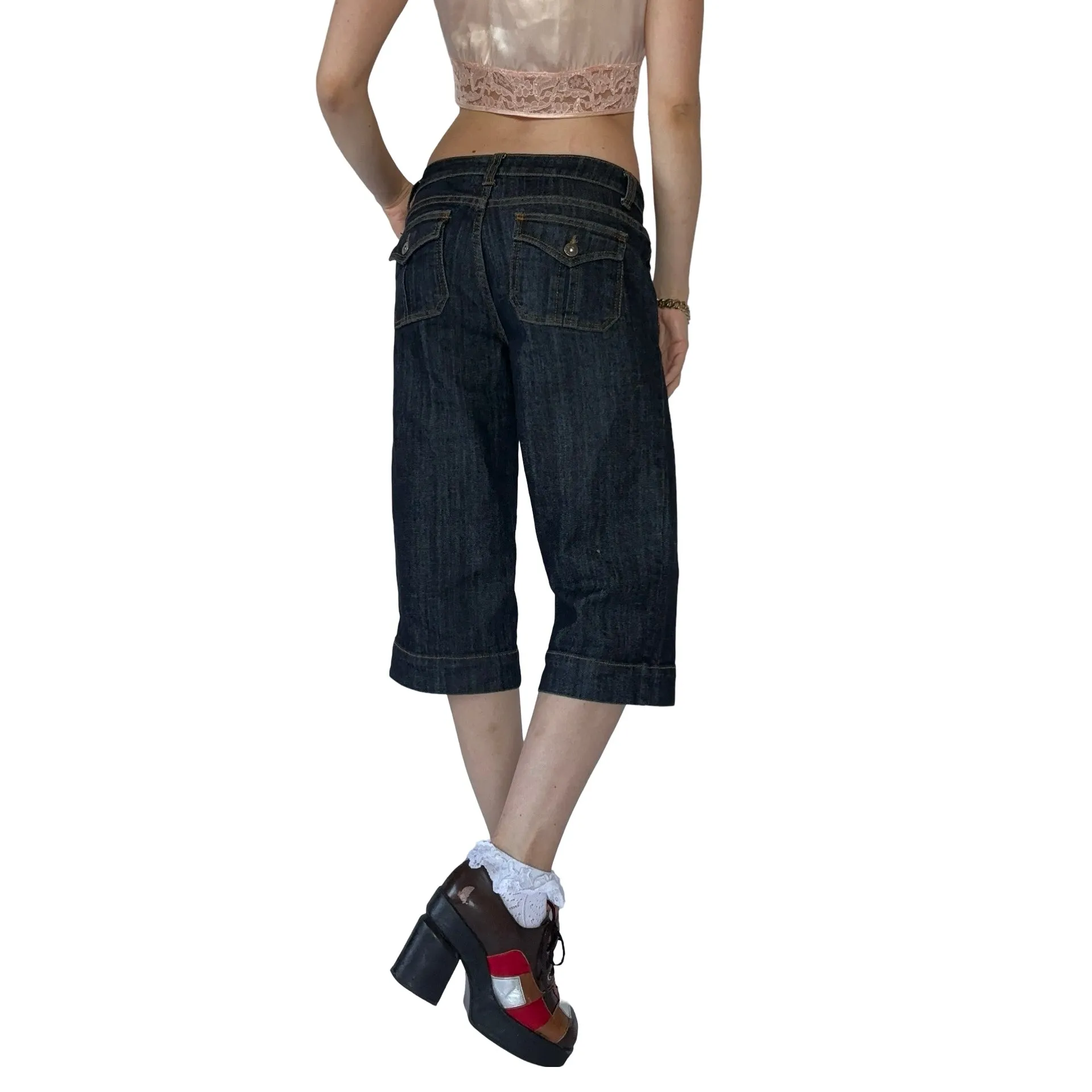 2000s Denim Capris (S)
