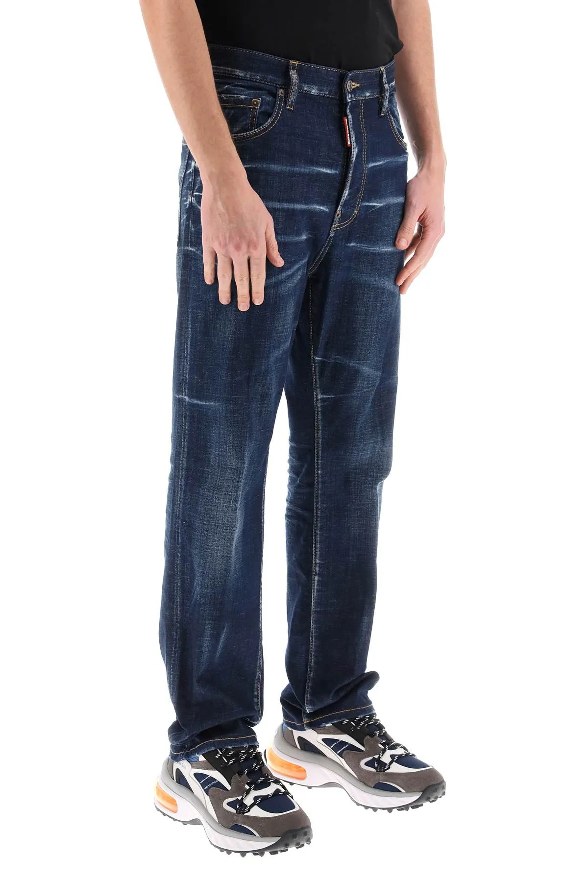 642 jeans in dark clean wash