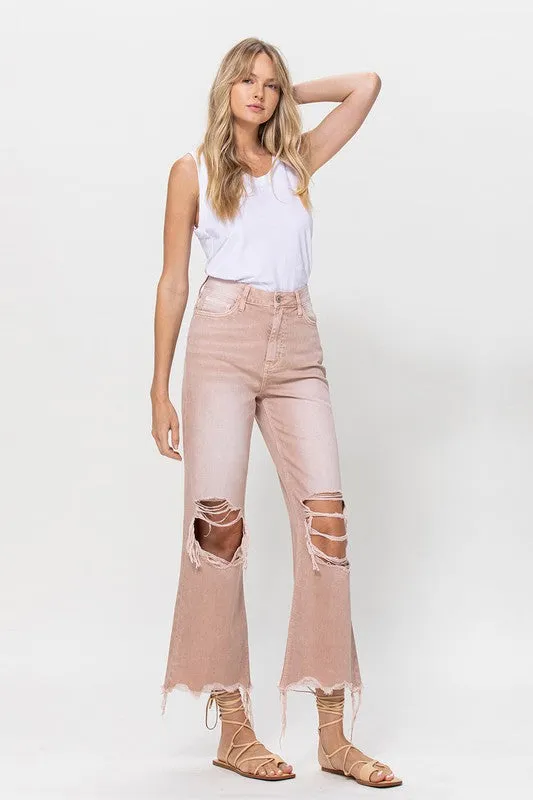 90S VINTAGE CROP FLARE