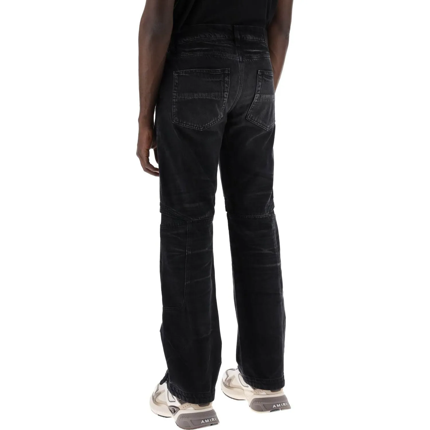 Amiri mx-3 jeans with mesh inserts