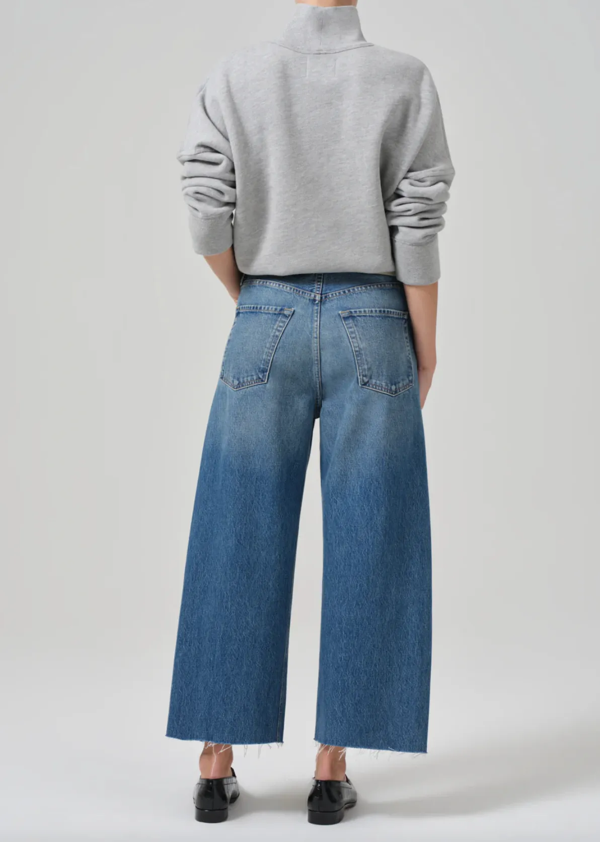 Ayla Dohen Raw Hem Jeans