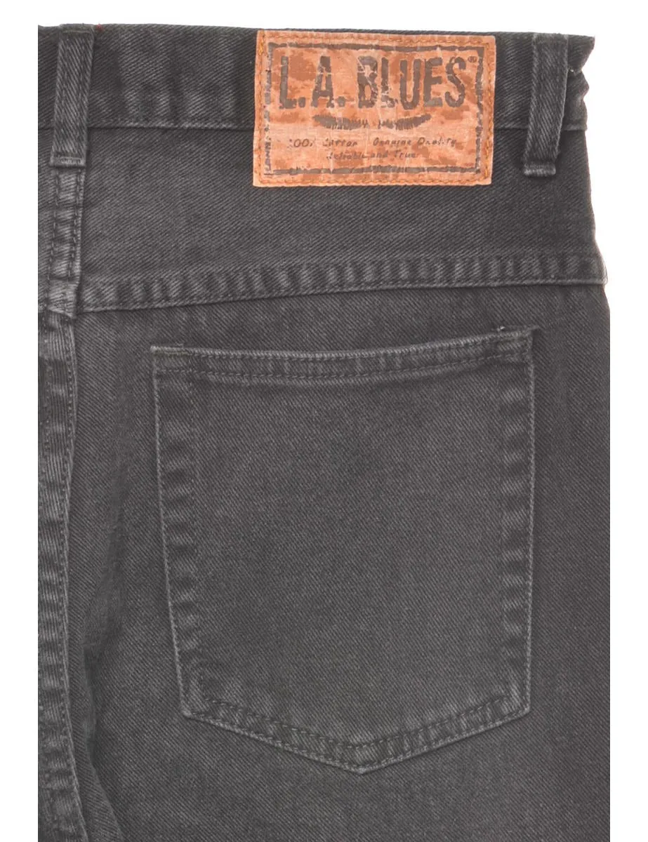 Black Tapered Jeans - W29 L32