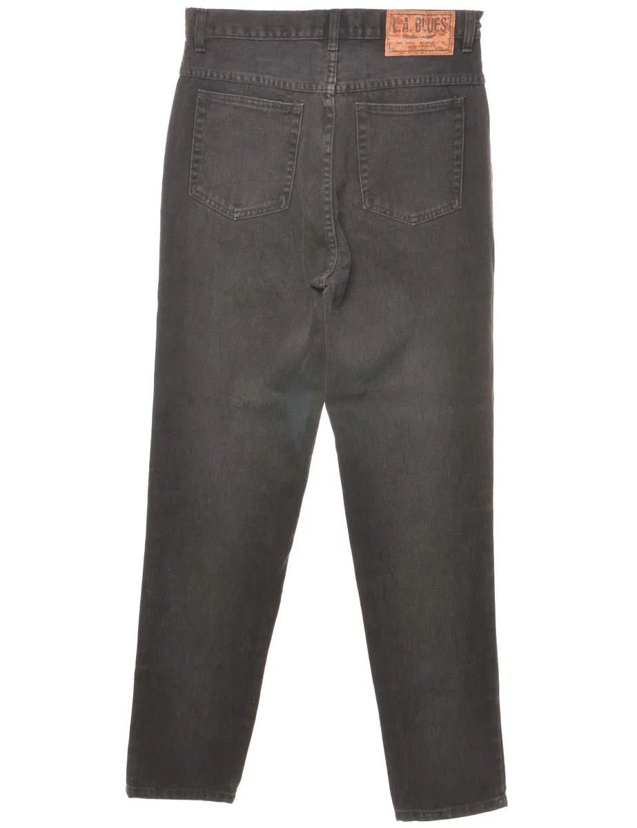 Black Tapered Jeans - W29 L32