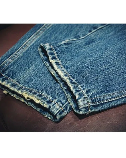 【BLUE LABEL】Ripped Straight Jeans P0019