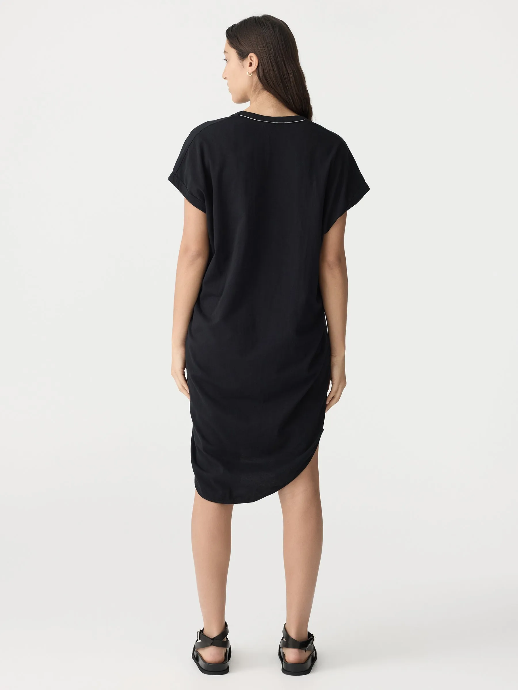Boxy T.Shirt Dress With Tail II