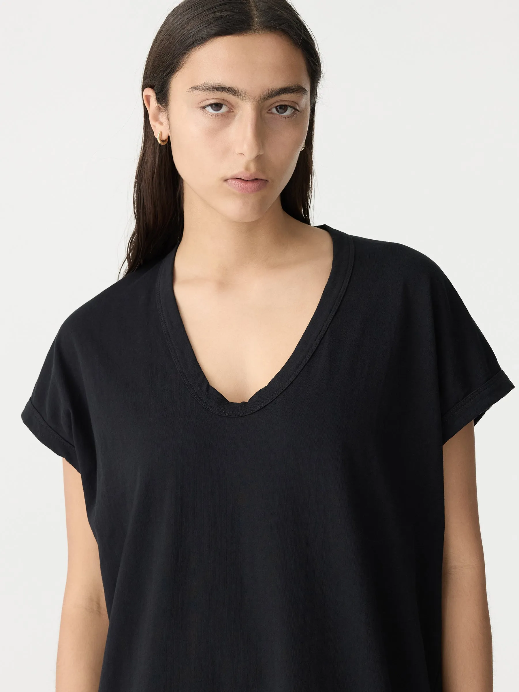 Boxy T.Shirt Dress With Tail II