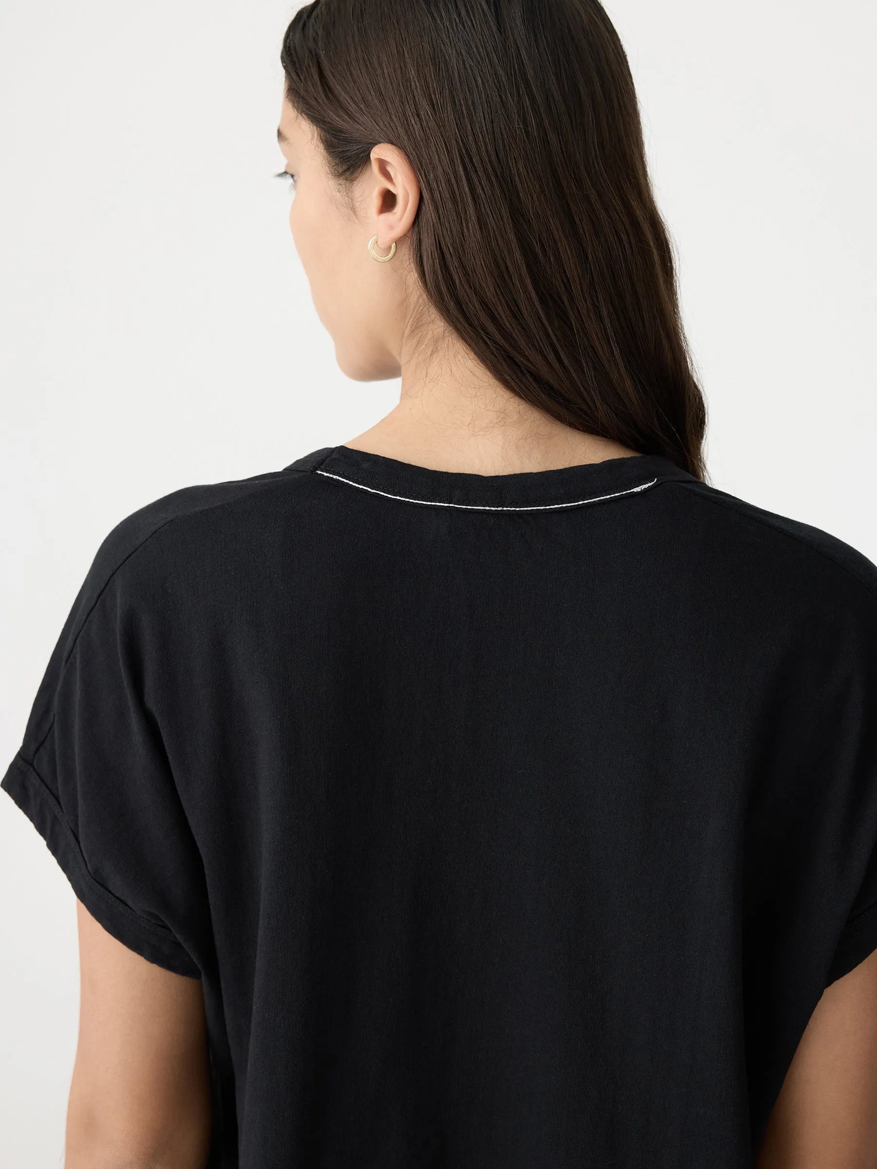 Boxy T.Shirt Dress With Tail II
