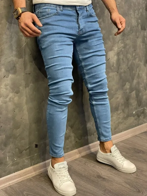 Casual Ripped   Jeans