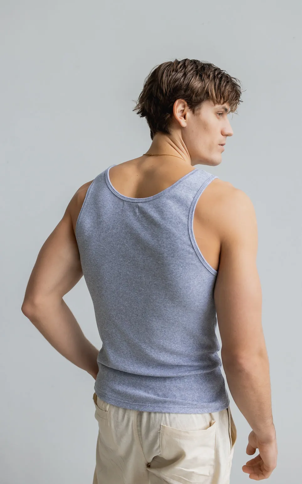 Crop Tank - Grey