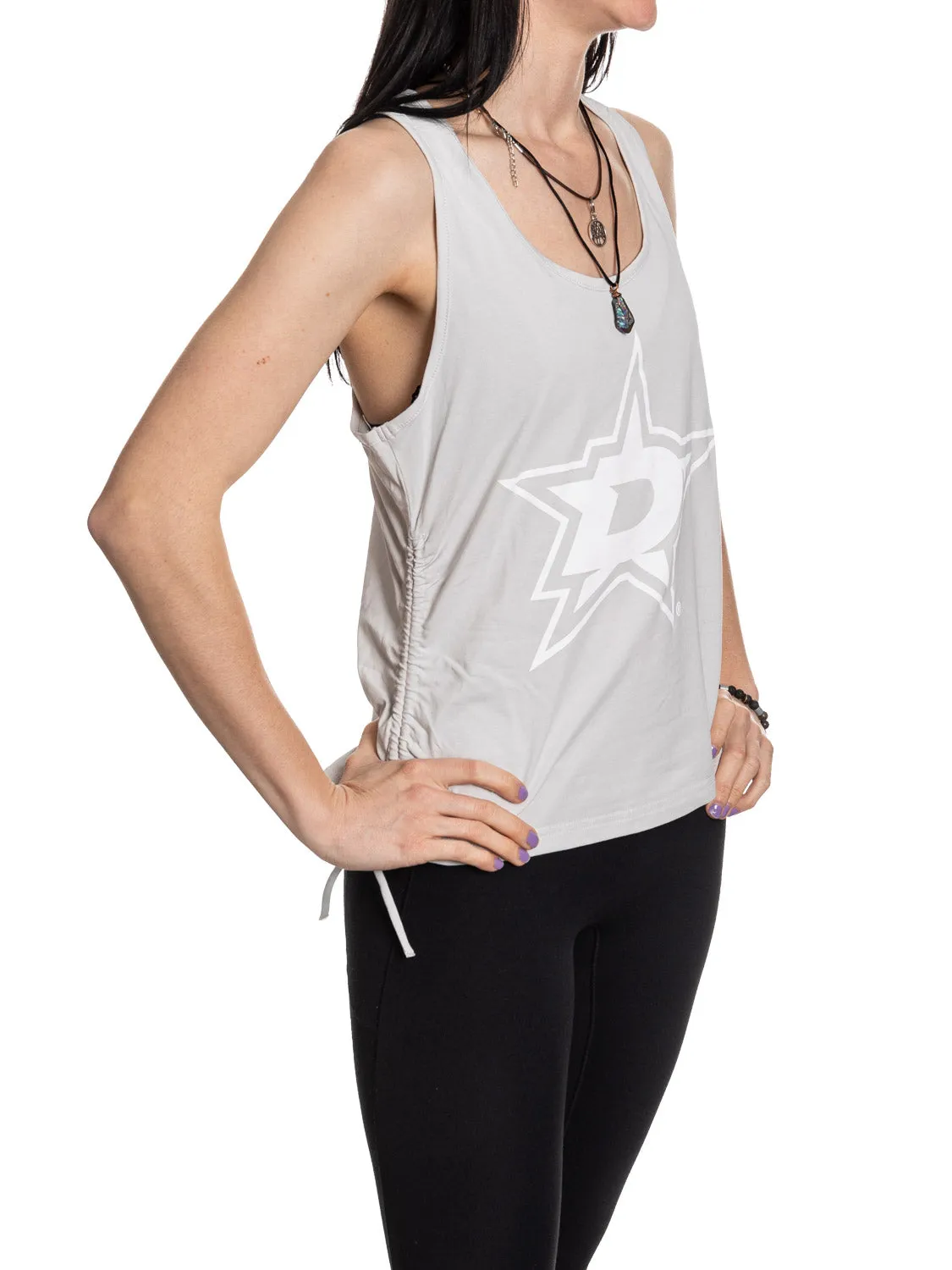 Dallas Stars Women's Adjustable Jersey Knit Tank Top