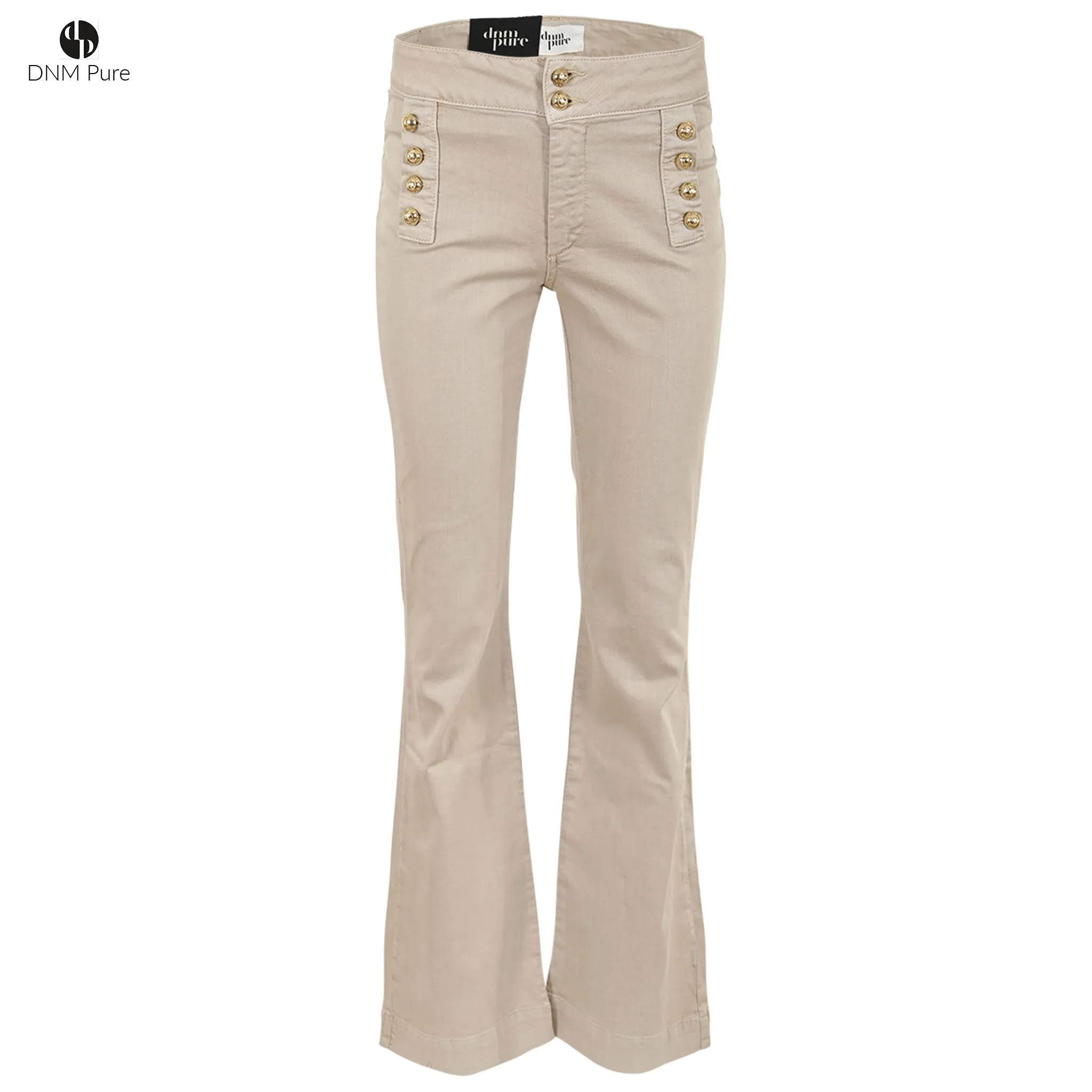DNM Pure Flynn Buttons Sand