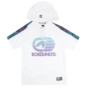 ECKO UNLTD S/S HOODIE SHIRT WHITE - EO31K826