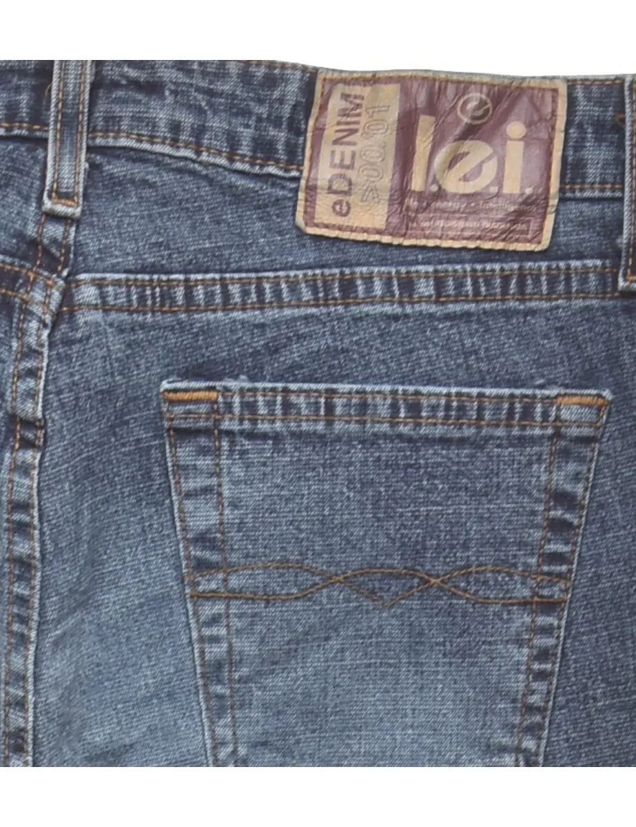 Frayed Edge Straight Fit Jeans - W30 L31