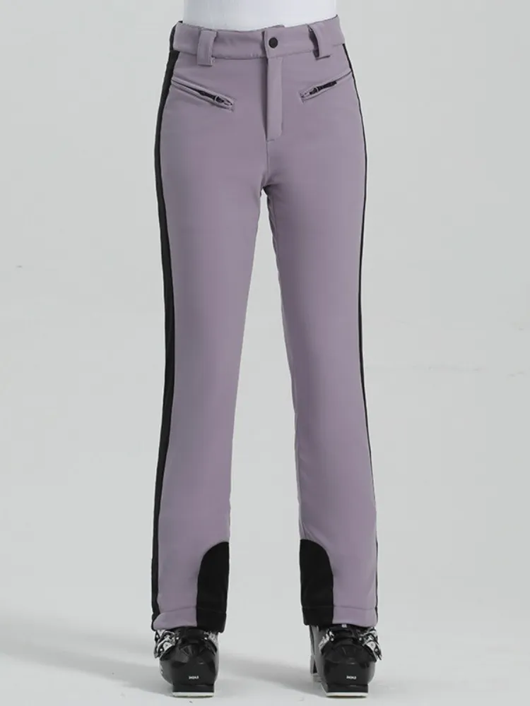 Gsou Snow Elegant High Waist Stretch Pants - Women's