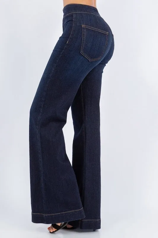 Harley Wide Leg Jean - Inseam 32