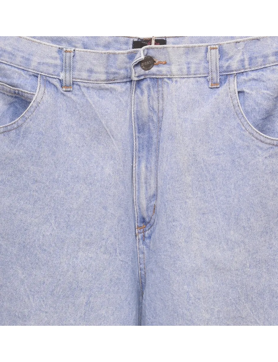 High Waist Tapered Jeans - W30 L30