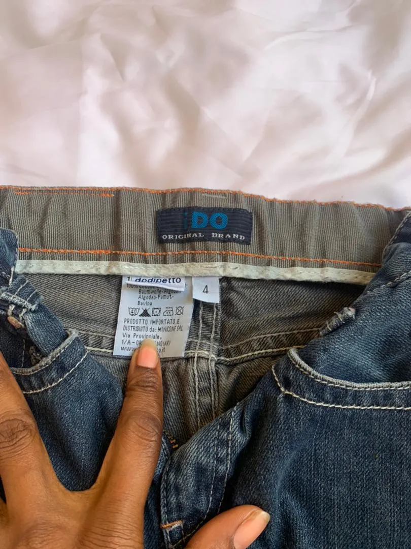 IDO Blue jean size 4 or 6 to 7 years old