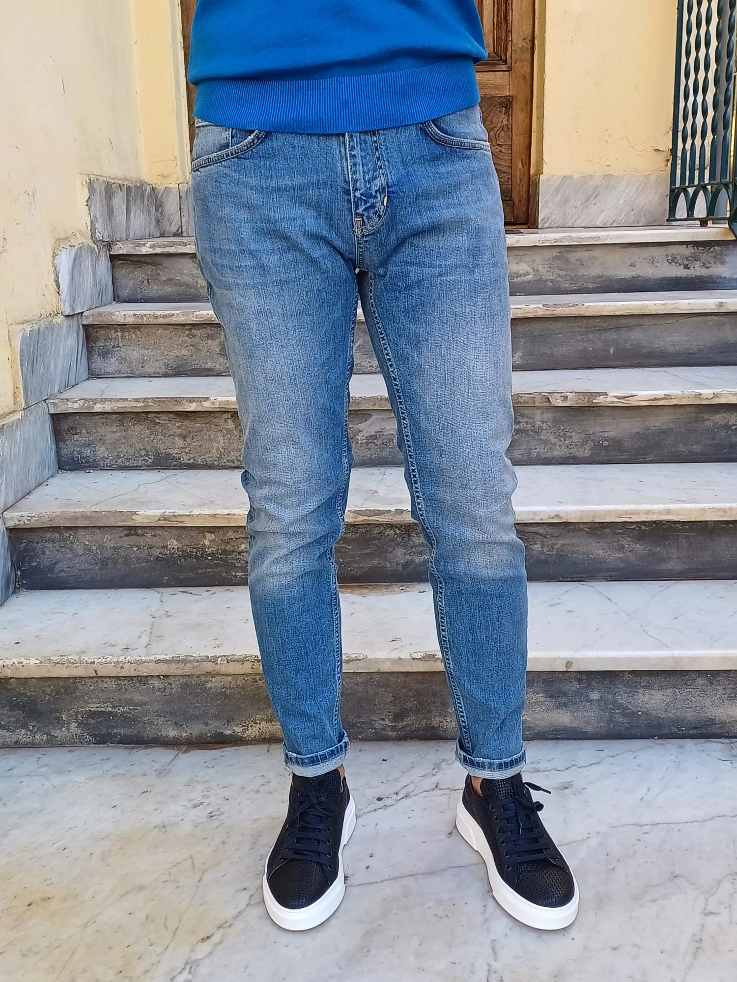 JEANS CINQUE TASCHE SSEINSE