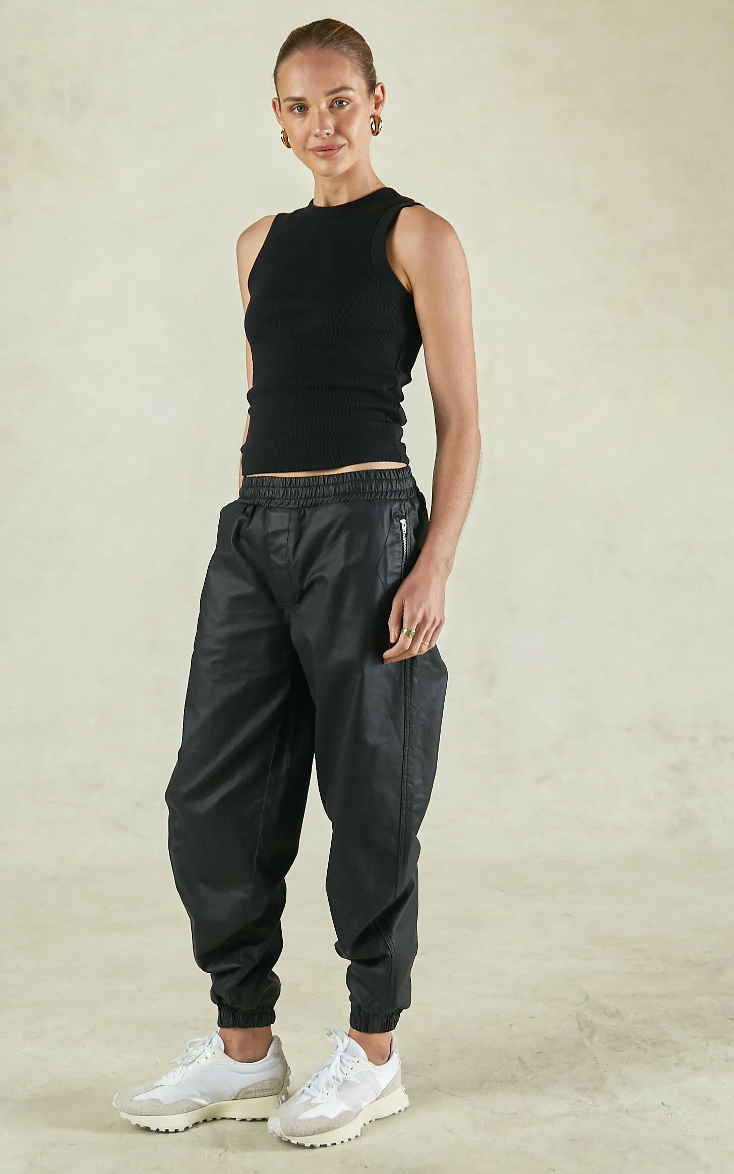 Joey Black Rib Tank