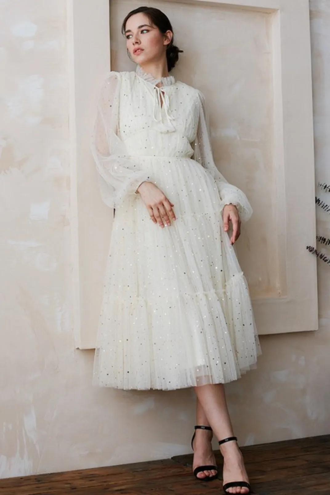 Jules Cream Heavenly Tulle Dressed