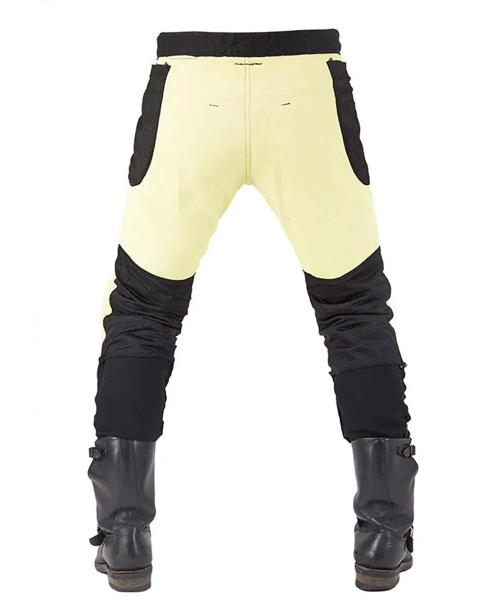 Kevlar Motorcycle Jeans Armoured MK-4 - Jet Black