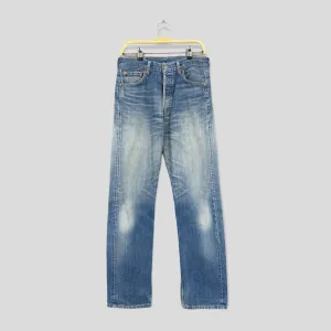 Levi's 501 Blue Stone Washed Jeans Size 30x31.5