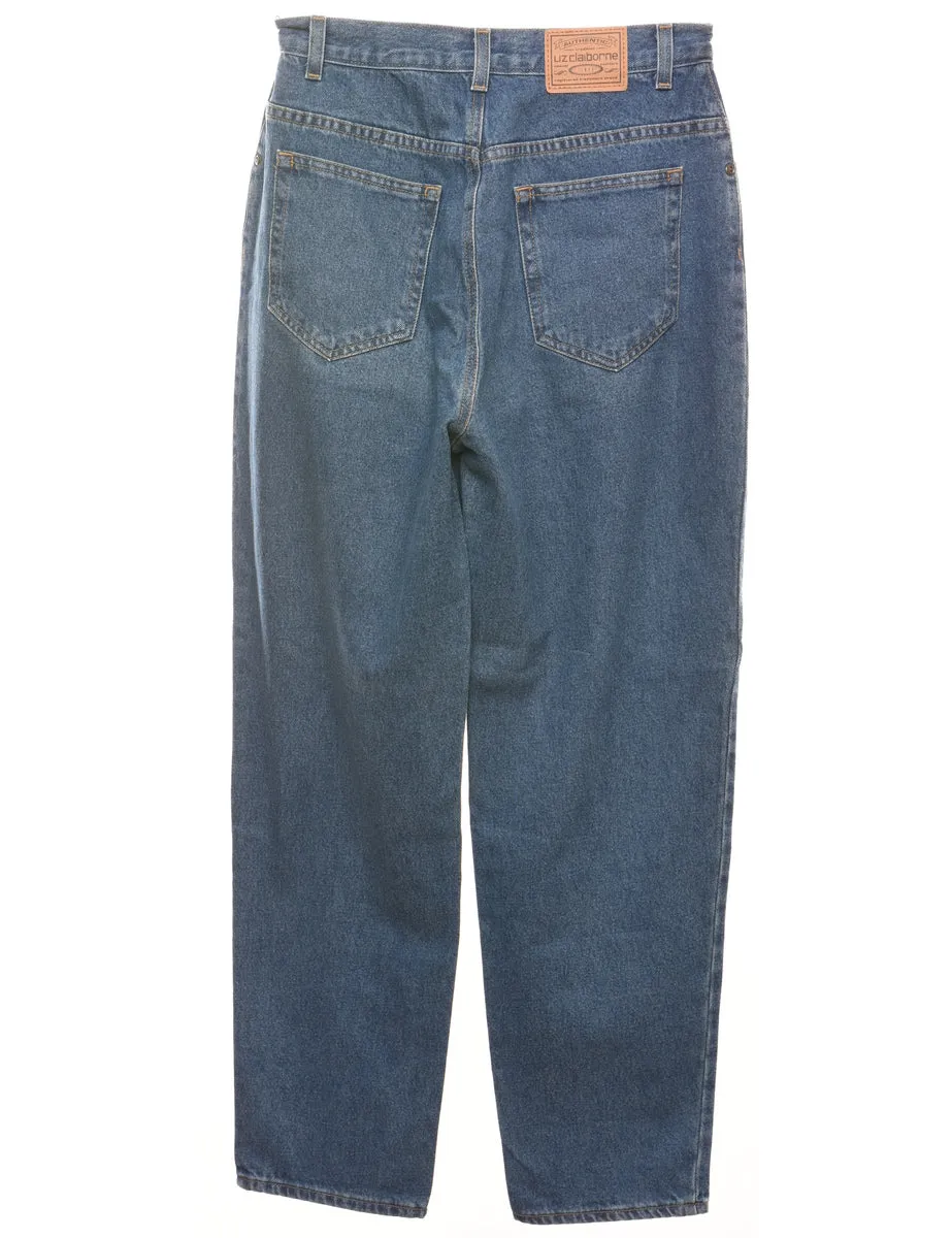 Medium Wash Tapered Jeans - W27 L29