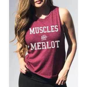 Muscles & Merlot Muscle Tank Top