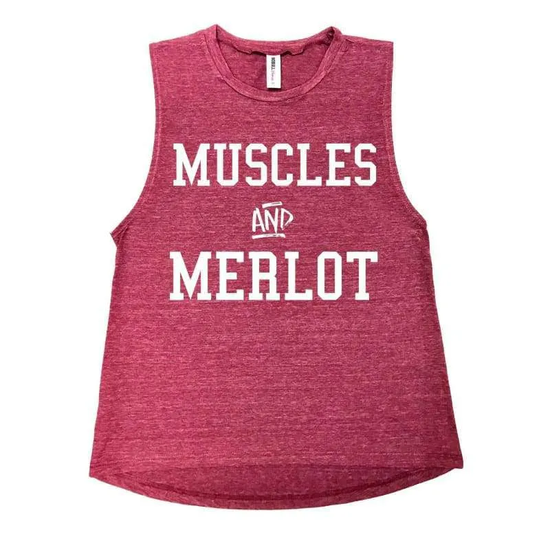 Muscles & Merlot Muscle Tank Top