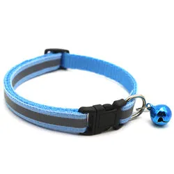 PAWS ASIA Suppliers Low Price  Customizable Bulk Reflective Cute Bell Plain Dog Collar Cat