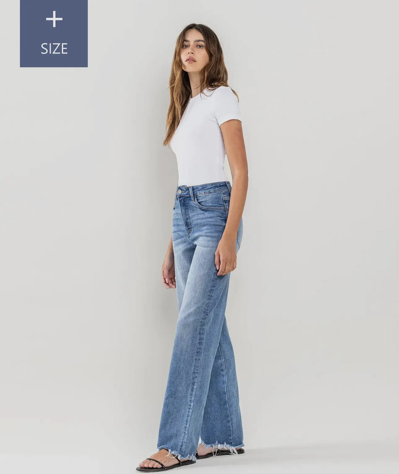Plus Size Tummy Control 90’s Jean