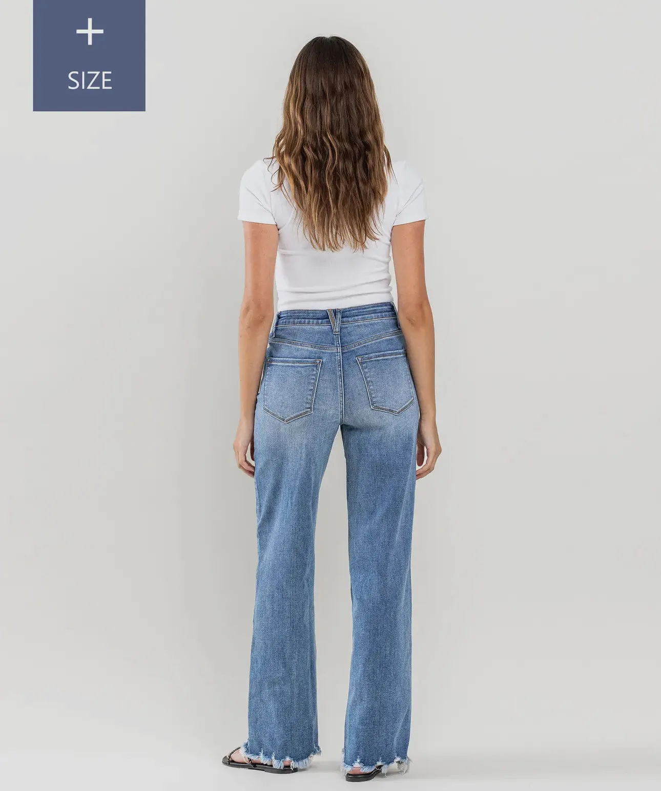 Plus Size Tummy Control 90’s Jean