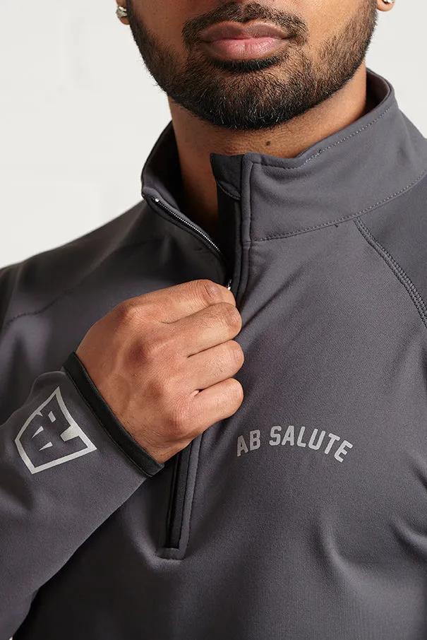 Premium Quarter Zip - Dark Grey