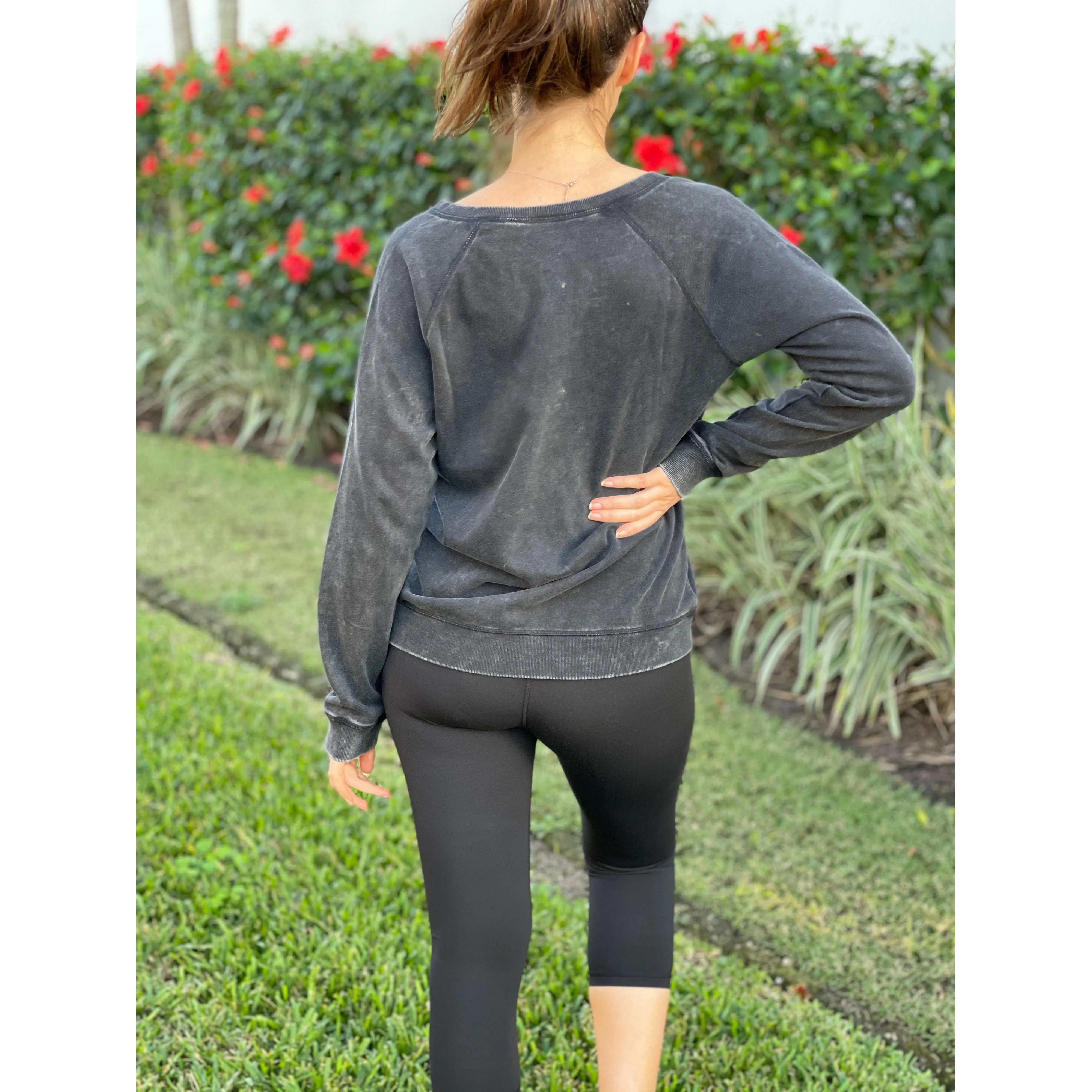 Renew Notch Pullover Sweatshirt