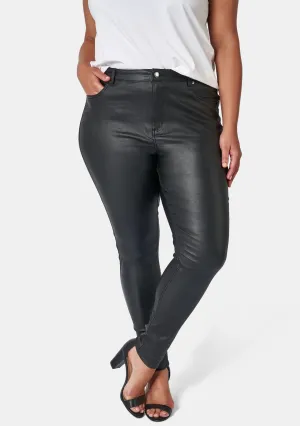 Rose Coated Jeans
