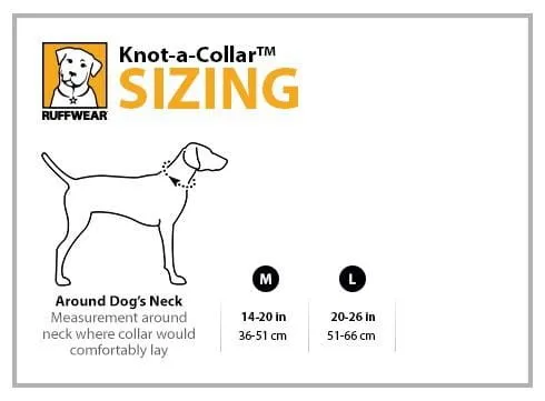 Ruffwear Knot-a-Collar - an adjustable, reflective dog collar