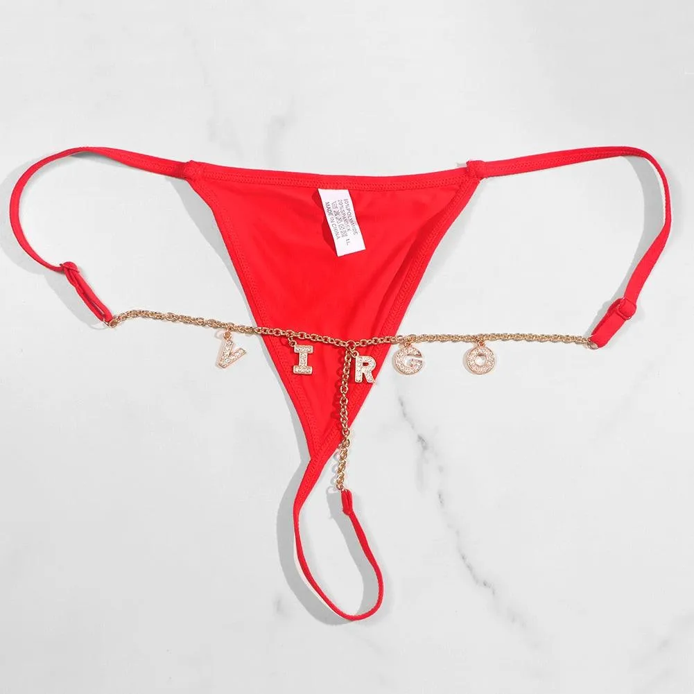 Sexy Rhinestone Golden Waist Body Chain