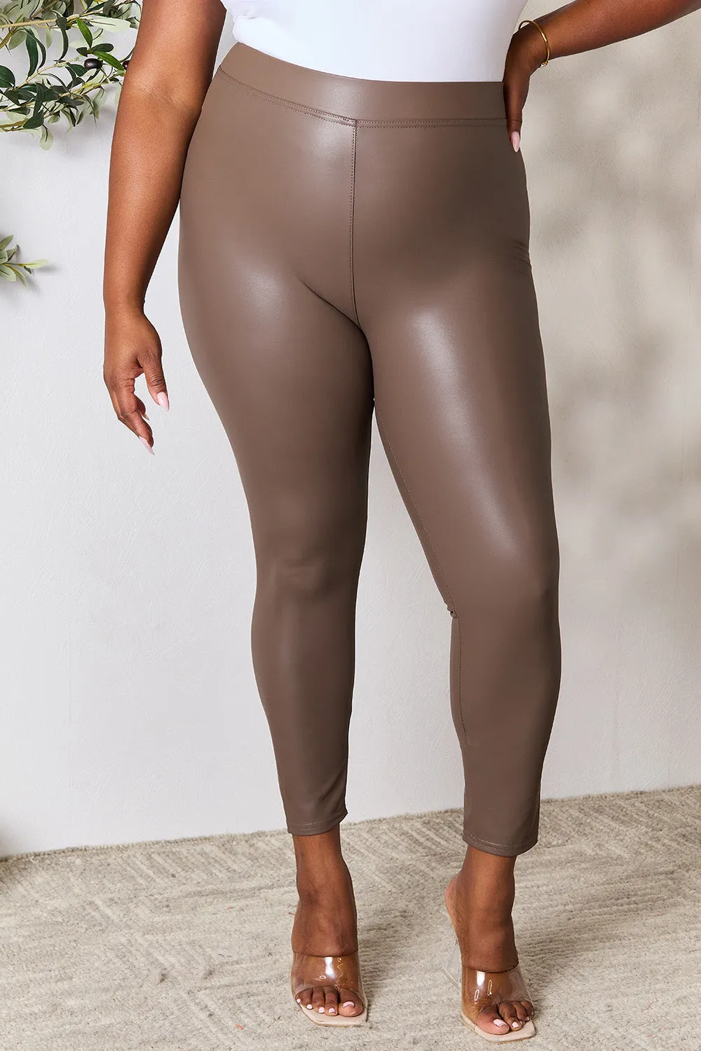Sleek Confidence: e.Luna High Waist Skinny Pants