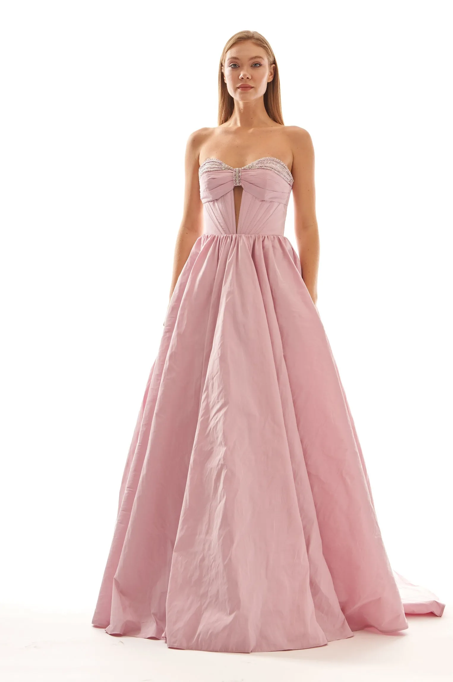 Strapless beads Dress