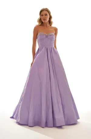 Strapless beads Dress