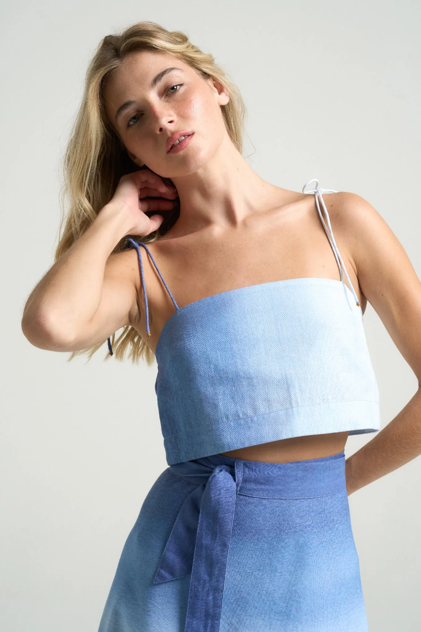 Tie Crop Top Sunrise