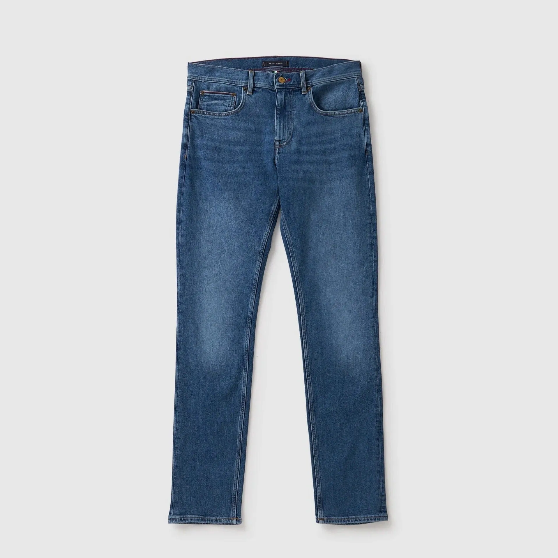 Tommy Hilfiger Core Straight Denton Bridger Jeans - Bridger Indigo