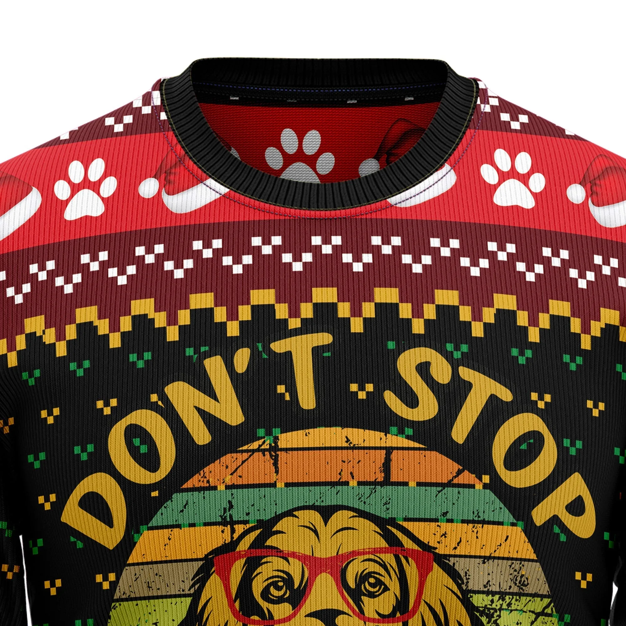 Ugly Christmas Sweater JulesRoche Funny Graphic Holiday Pullover