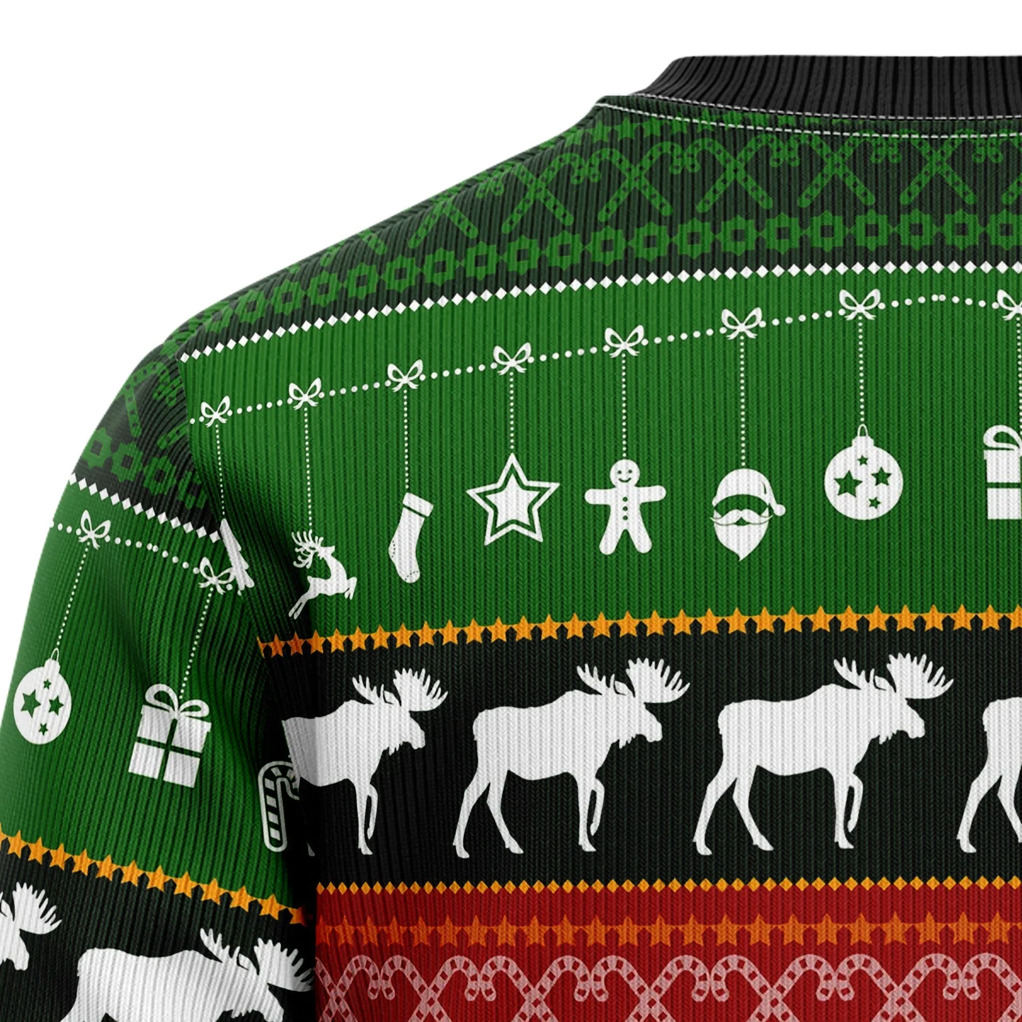 Ugly Christmas Sweater JulesRoche Warm All-Over Print