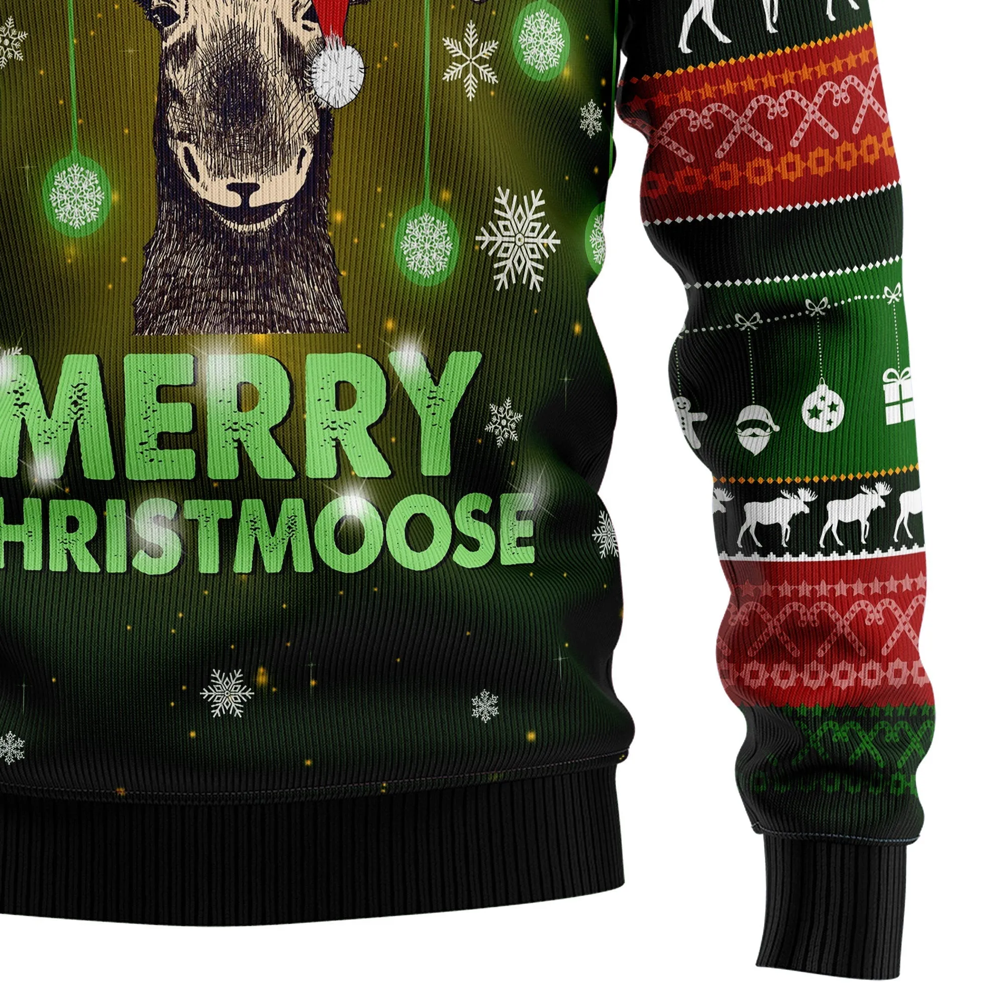 Ugly Christmas Sweater JulesRoche Warm All-Over Print