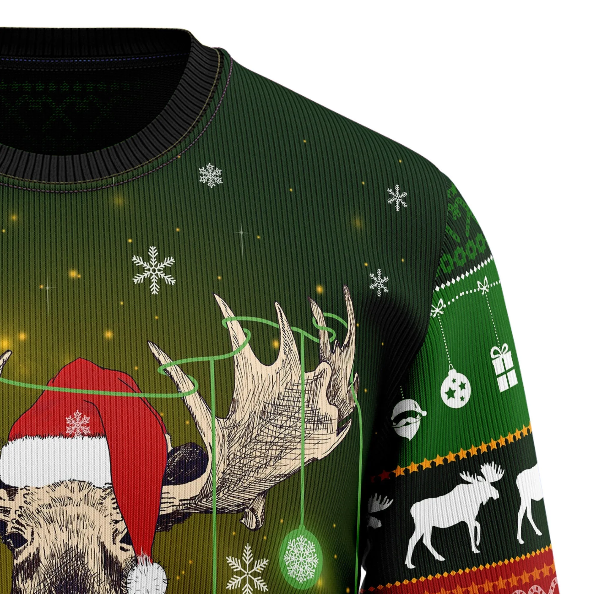 Ugly Christmas Sweater JulesRoche Warm All-Over Print