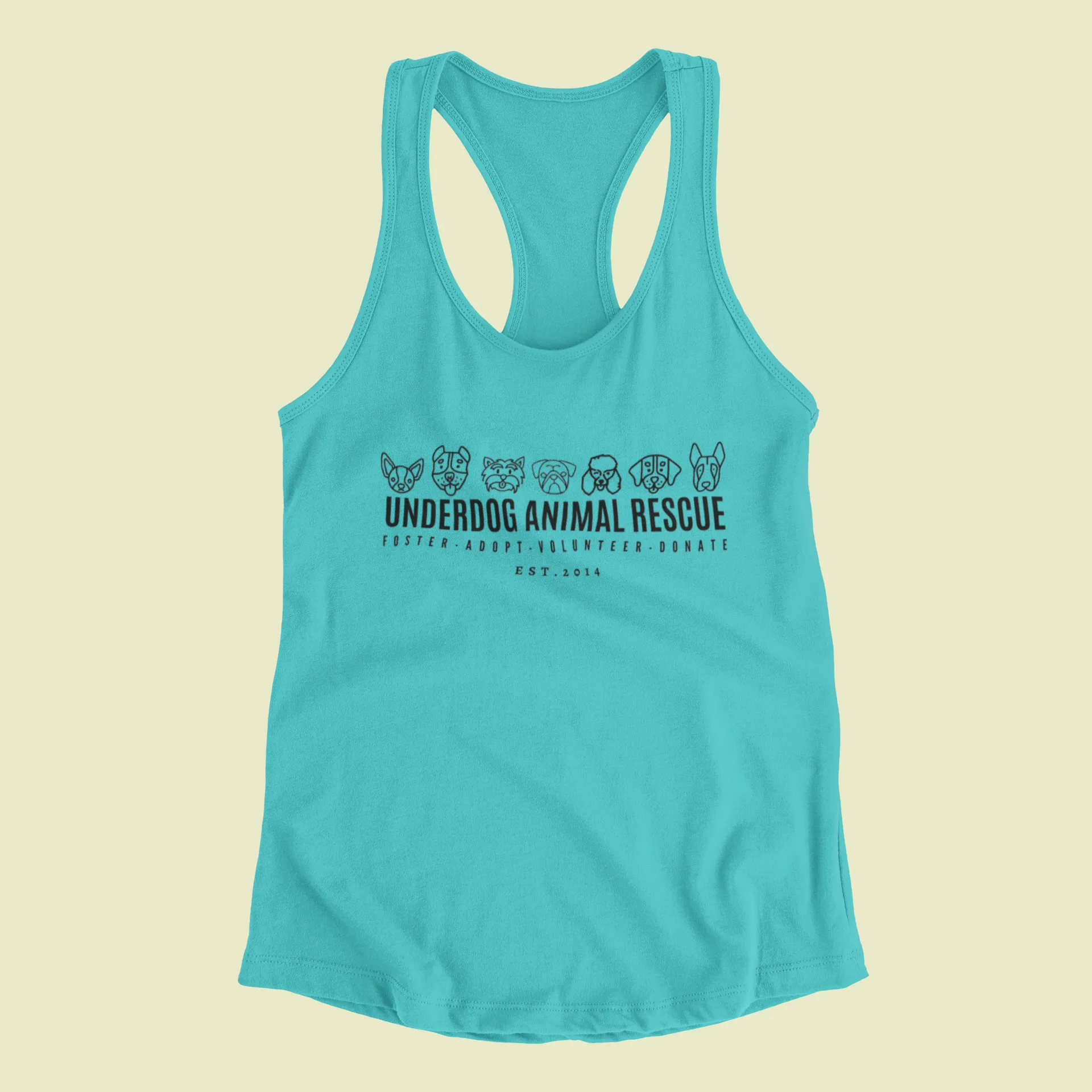 Underdog Adopt Flowy Racerback Tank