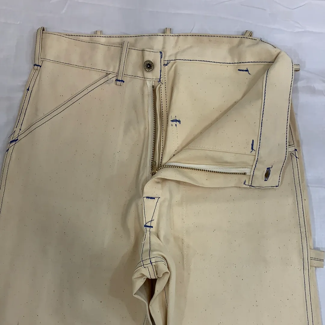 Vintage Rough Wear Denim Pants - 28in